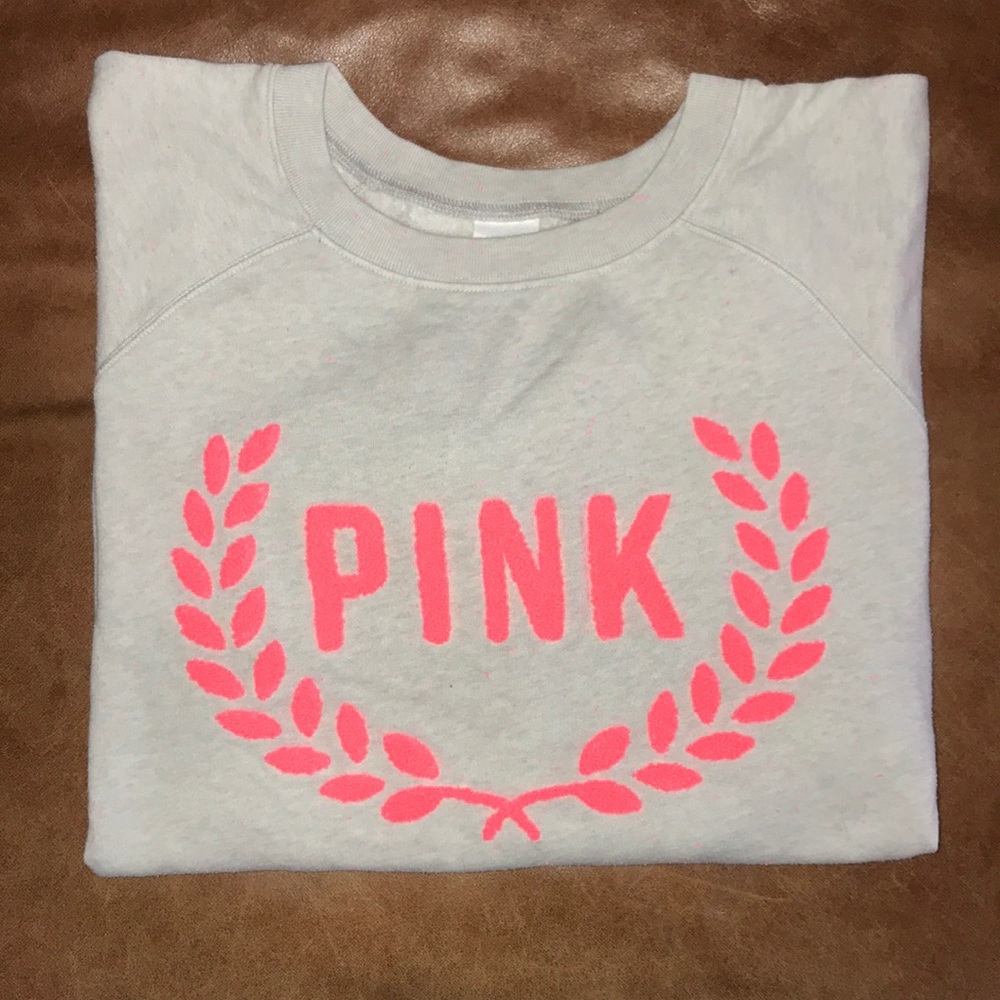 Pink Crew Neck Sweater
